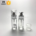 Bouteille liquide de base liquide de verre clair cosmétique de 30ml